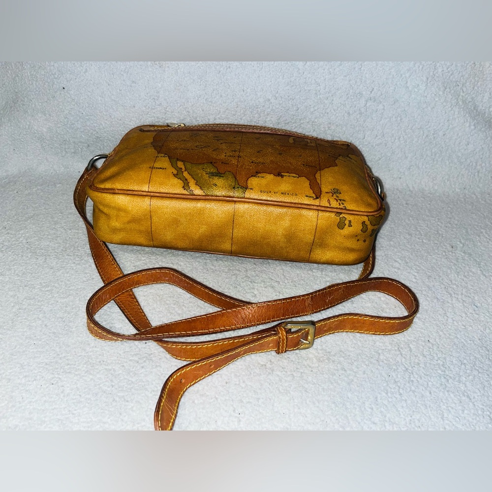 Alviero Martini World Map Crossbody Bag - Picture 12 of 15
